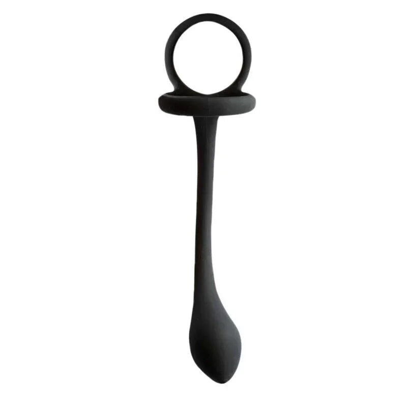 My Cockring Cring With Buttplug - Black