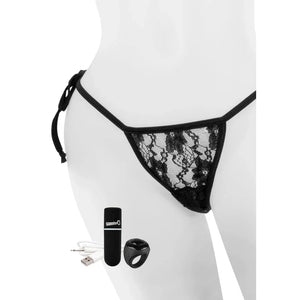 My Secret Charged Remote Control Panty Vibe - Black
