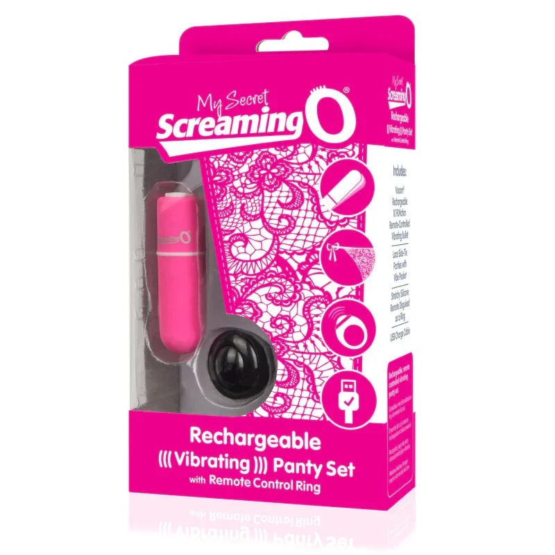 My Secret Charged Remote Control Panty Vibe - Pink