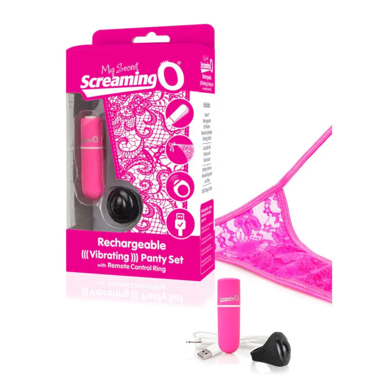 My Secret Charged Remote Control Panty Vibe - Pink