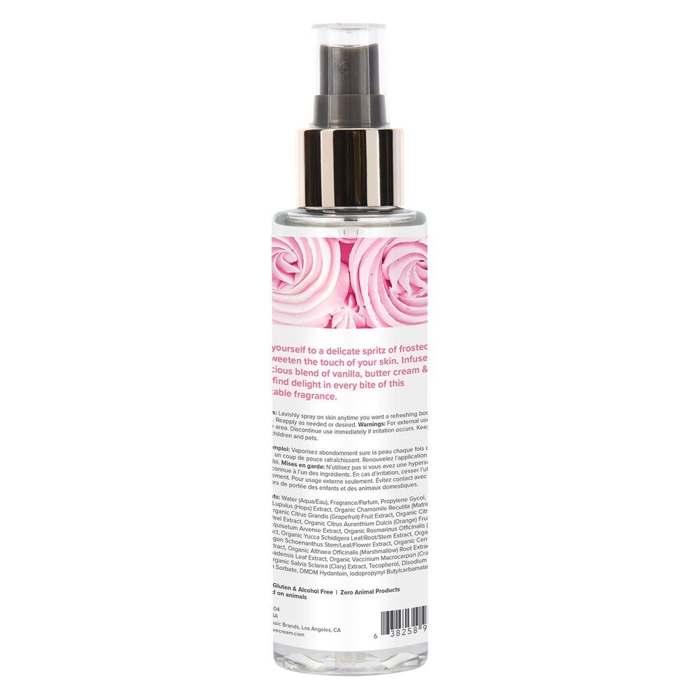 Coochy Body Mist Frosted Cake 4 Fl. Oz. 118ml