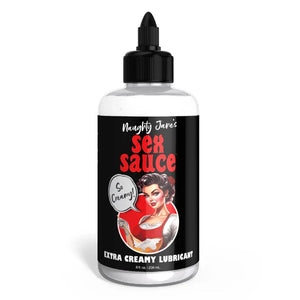 Naughty Jane's Sex Sauce Extra Creamy Lubricant 8 Oz - MyPleasure