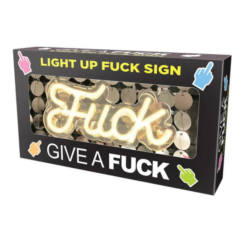 Neon Fuck Light Up Sign - MyPleasure
