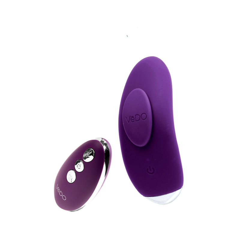 Niki Rechargeable Flexible Magnetic Panty Vibe -  Purple