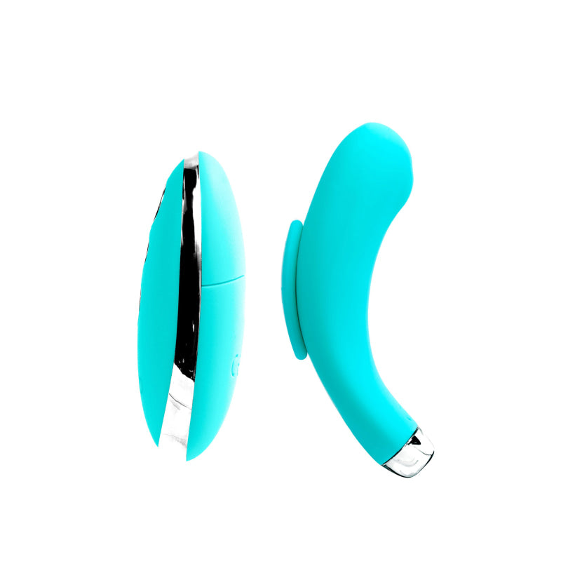 Niki Rechargeable Flexible Magnetic Panty Vibe -  Turquoise