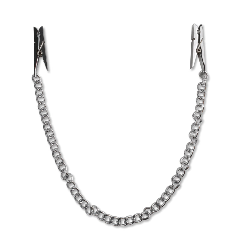 Nipple Chain Clips - Silver