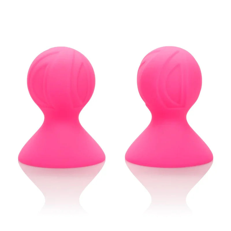Nipple Play Silicone Pro Nipple Suckers - Pink - MyPleasure