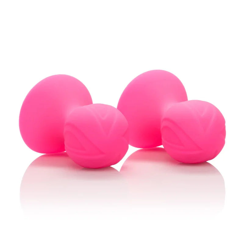 Nipple Play Silicone Pro Nipple Suckers - Pink - MyPleasure