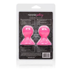 Nipple Play Silicone Pro Nipple Suckers - Pink - MyPleasure
