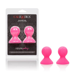 Nipple Play Silicone Pro Nipple Suckers - Pink - MyPleasure