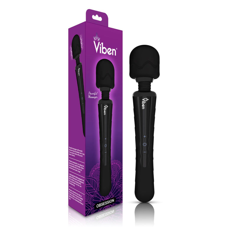 Obsession - Black - Intense Wand Massager