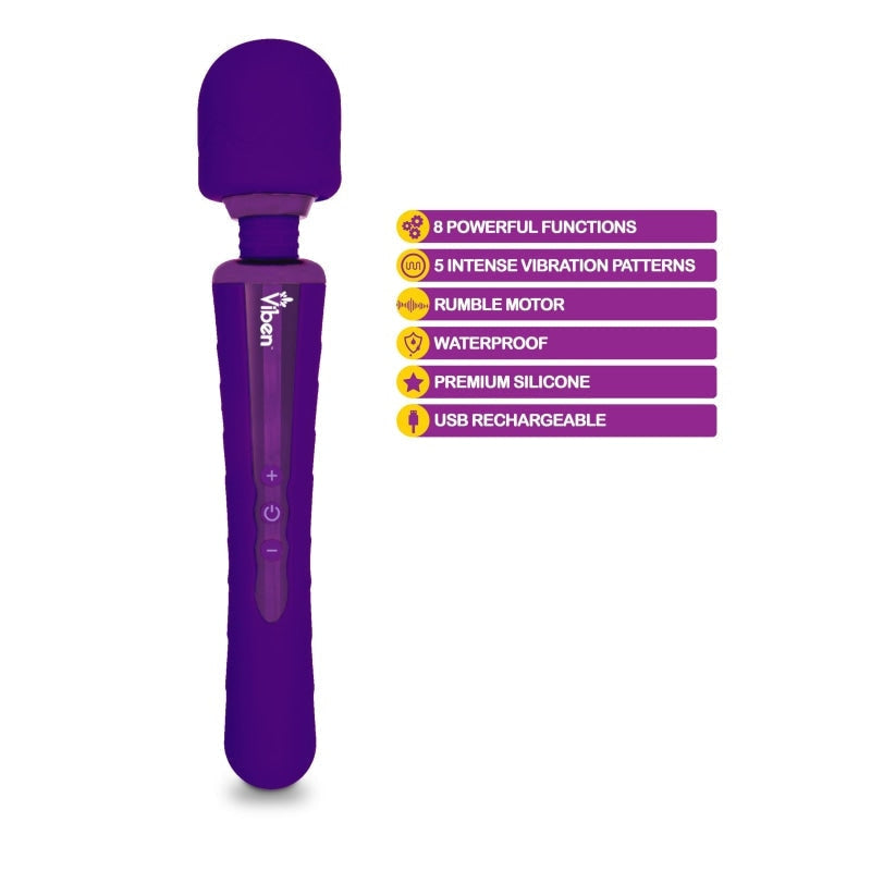 Obsession - Violet - Intense Wand Massager