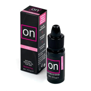 On Natural Arousal Oil Lite 0.17oz - MyPleasure