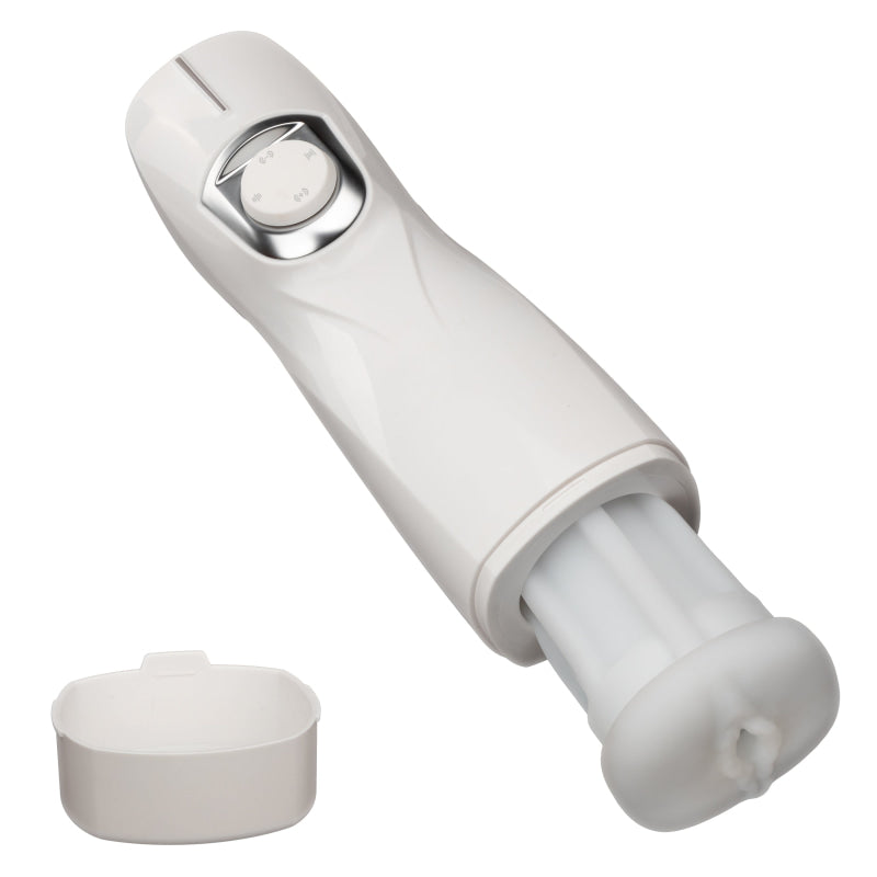 Optimum Power Lifelike Pulsar Stroker - White