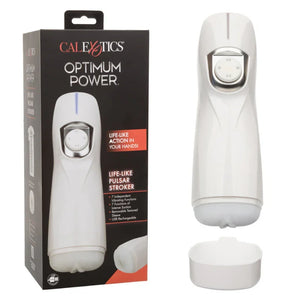 Optimum Power Lifelike Pulsar Stroker - White - MyPleasure