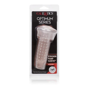 Optimum Series Stroker Pump Sleeve Mouth - MyPleasure