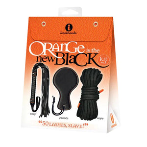 Orange Is the New Black 50 Lashes Kit - Black/orange
