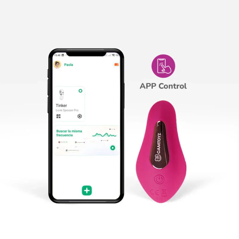 Panty Vibrator Tinker Majestic App Based - Pink - MyPleasure