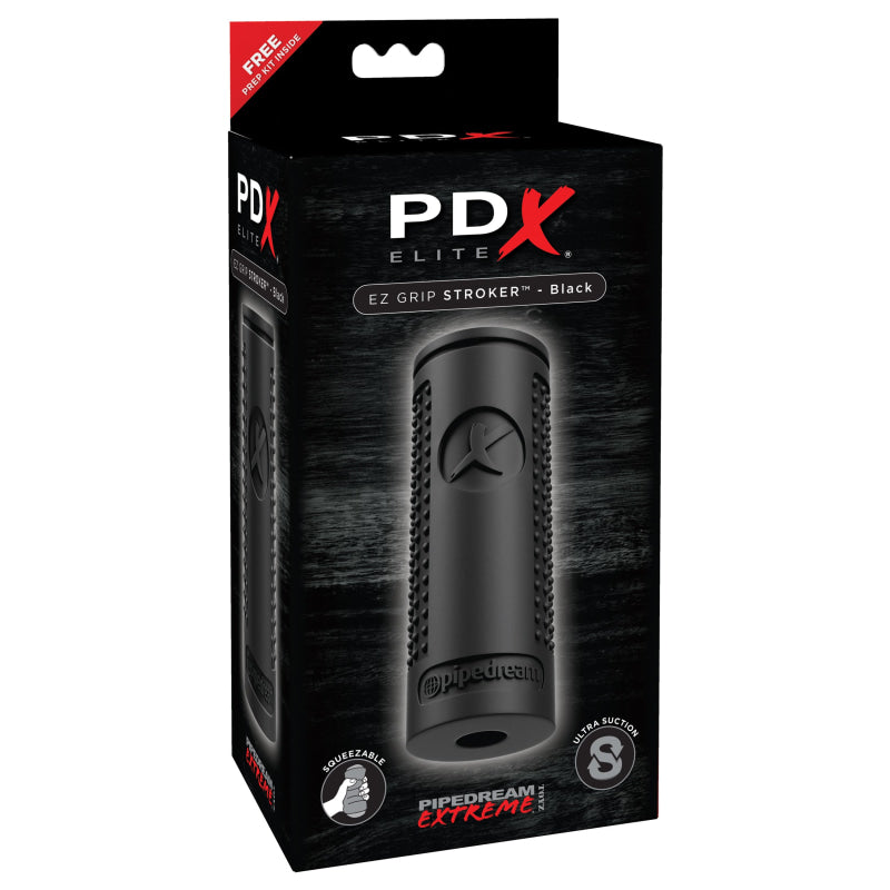 Pdx Elite Ez Grip Stroker Black