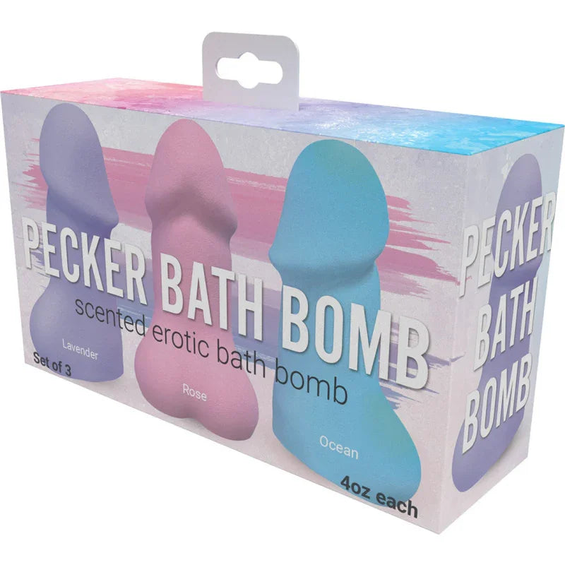Pecker Bath Bombs 3 Pk - MyPleasure
