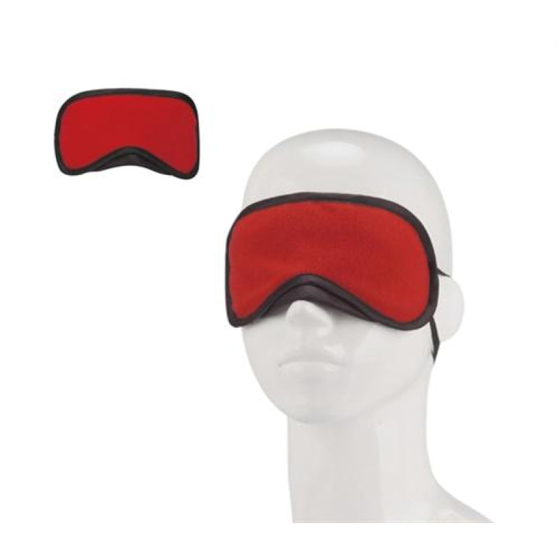 Peek-a-Boo Love Mask - Red