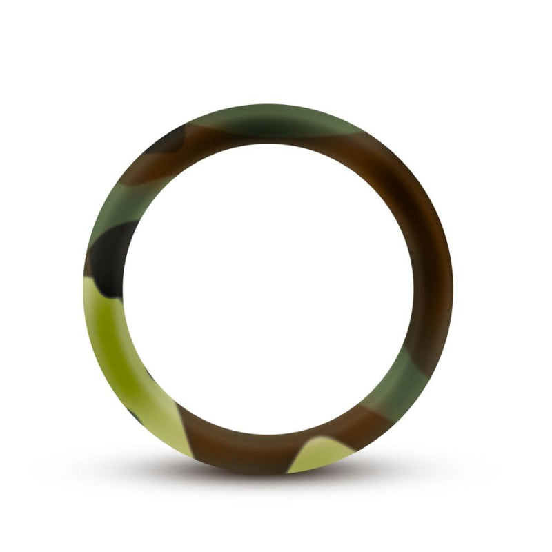 Performance - Silicone Camo Cock Ring - Green  Camoflauge