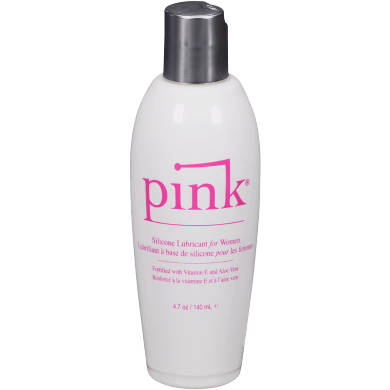 Pink Silicone Lubricant for Women - 4.7 Oz / 140 ml