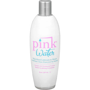 Pink Water Based Lubricant for Women 8 Oz Flip Top Bottle - MyPleasure