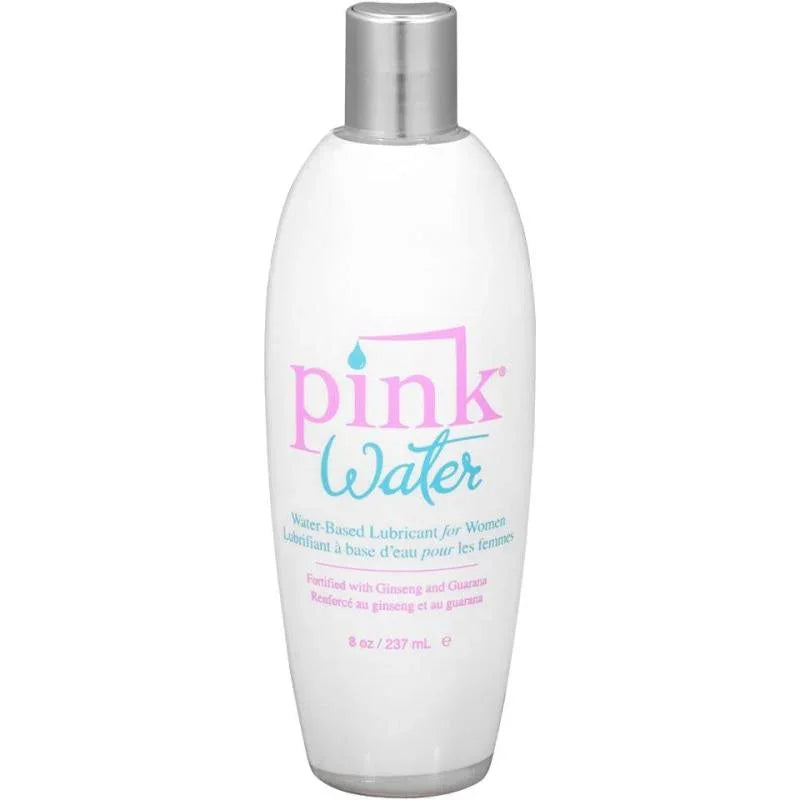 Pink Water Based Lubricant for Women 8 Oz Flip Top Bottle - MyPleasure