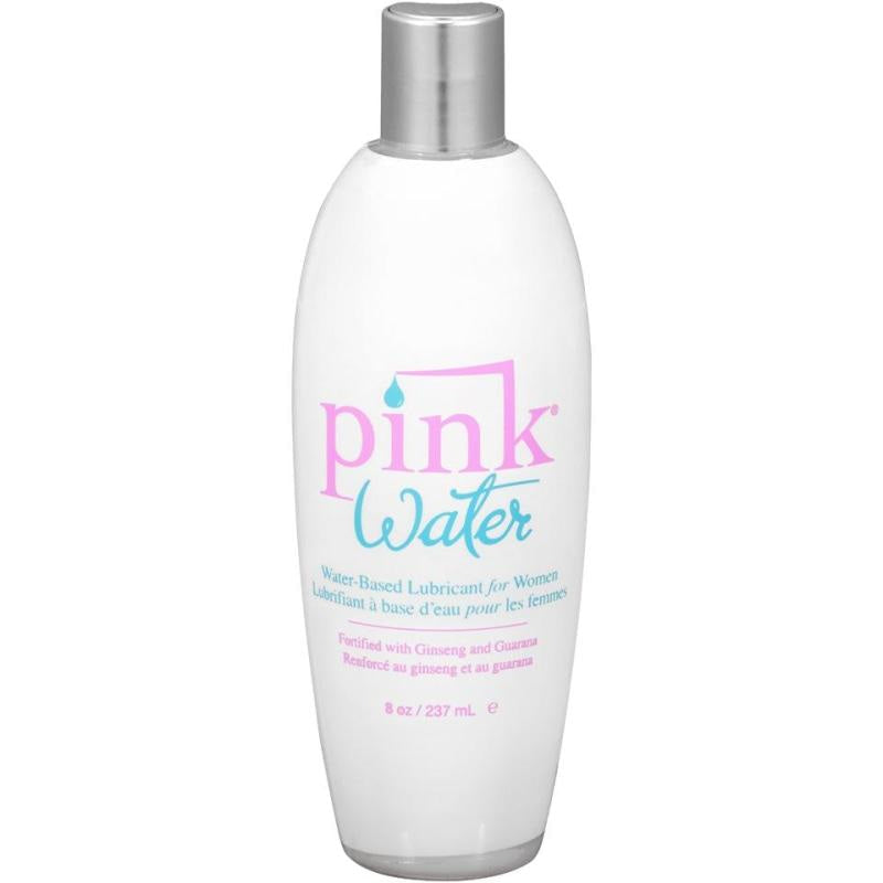 Pink Water Based Lubricant for Women 8 Oz Flip Top Bottle PNK-PW-8