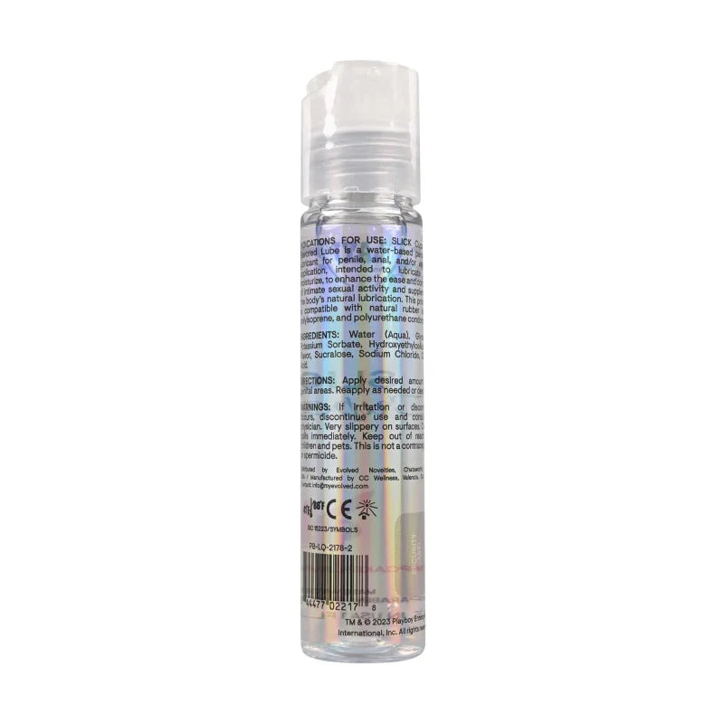 Playboy Pleasure Slick Cupcake Flavored Lubricant 1 Oz