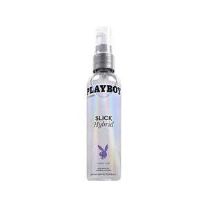 Playboy Pleasure Slick Hybrid Lubricant 4 Oz Lubricant 4 Oz