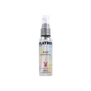 Playboy Pleasure Slick Strawberry Flavored Lubricant 2 Oz