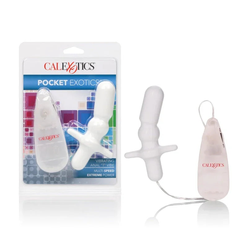 Pocket Exotics Ivory Anal-T Vibe - MyPleasure