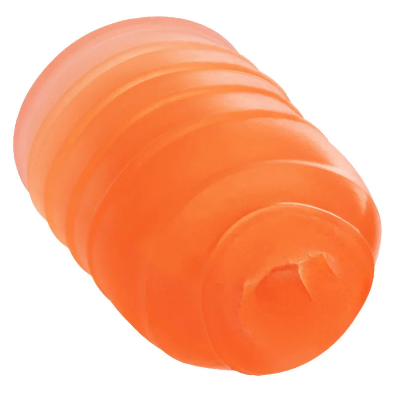 Pop Sock Ribbed - Orange - MyPleasure