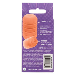 Pop Sock Ribbed - Orange - MyPleasure