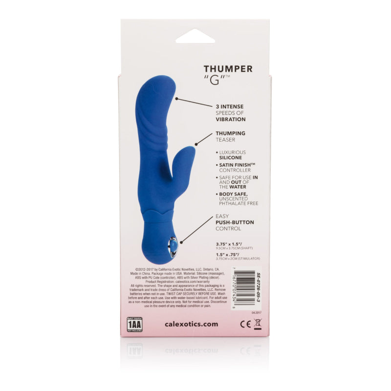 Posh Silicone Thumper G - Blue