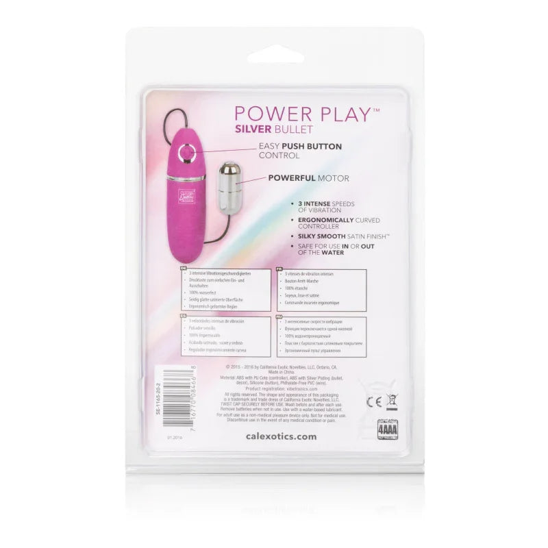Power Play Silver Bullet - MyPleasure