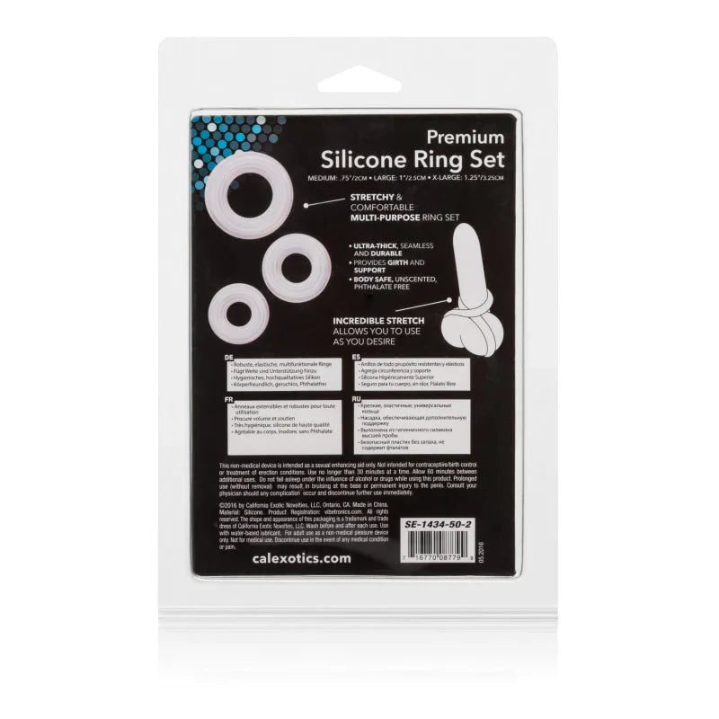 Premium Silicone Ring Set - MyPleasure