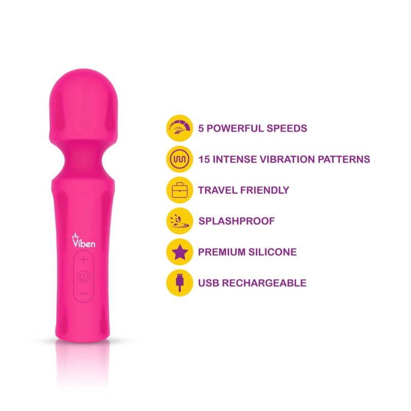 Presale Only - Mighty Muse - Hot Pink - Powerful  Personal Wand - Massager