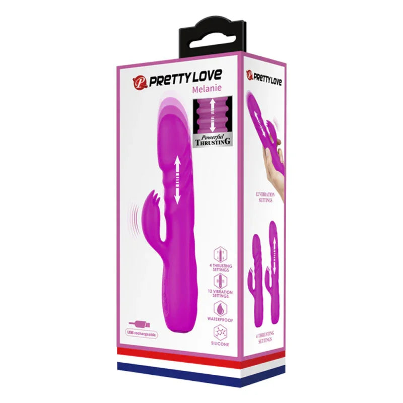 Pretty Love Melanie Powerful Thrusting - Purple