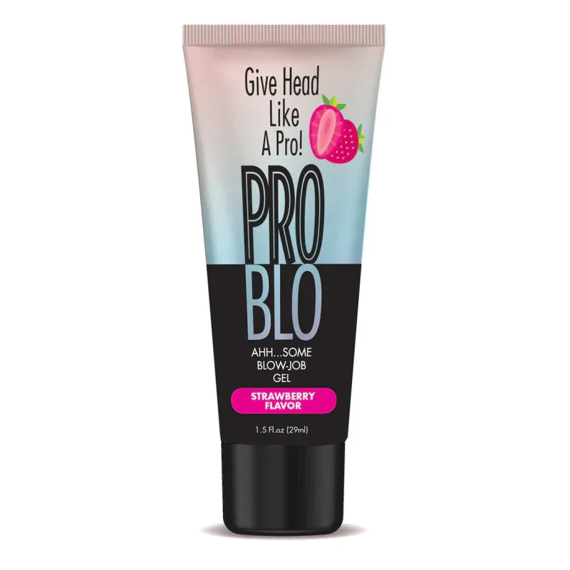 Problo Ahh...some Blow-Job Gel - Strawberry - 1.5 Fl. Oz.