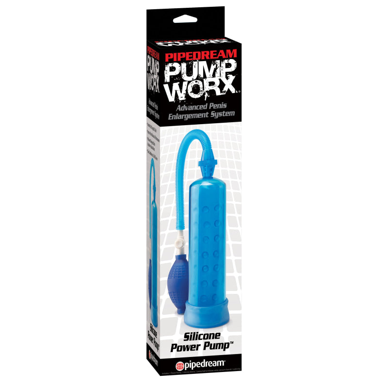 Pump Worx Silicone Power Pump - Blue