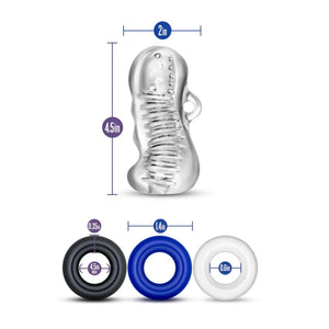 Quickie Kit - Jerk Off - Clear - MyPleasure