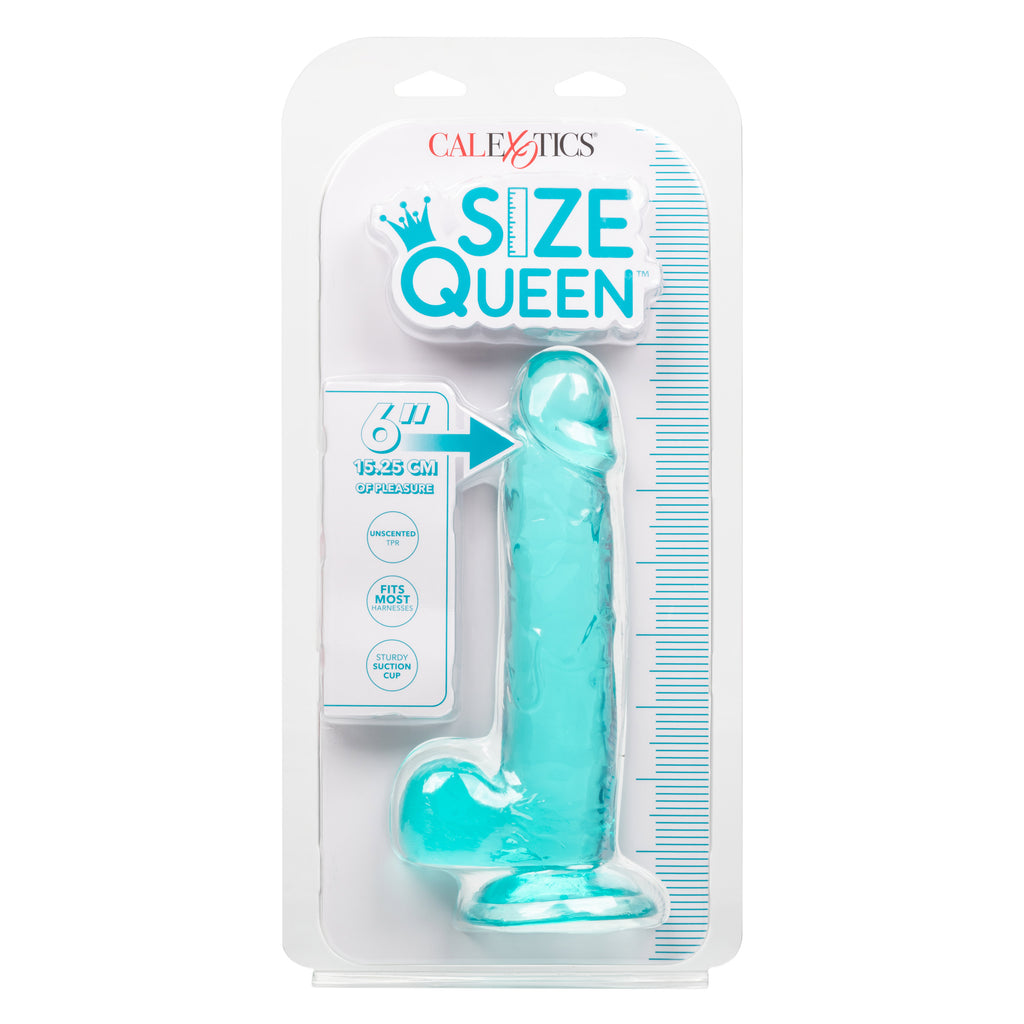 Size Queen 6 Inch - Blue