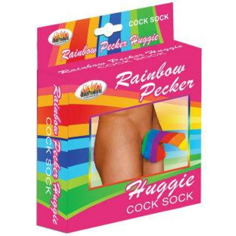 Rainbow Pecker Huggie Sock - MyPleasure