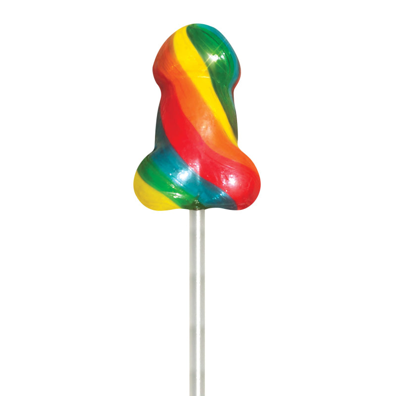 Rainbow Pecker Pops - 72 Count Fishbowl