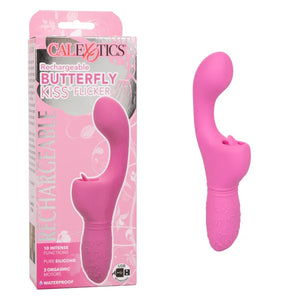 Rechargeable Butterfly Kiss Flicker - Pink - MyPleasure