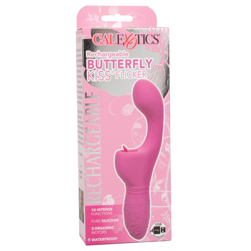 Rechargeable Butterfly Kiss Flicker - Pink