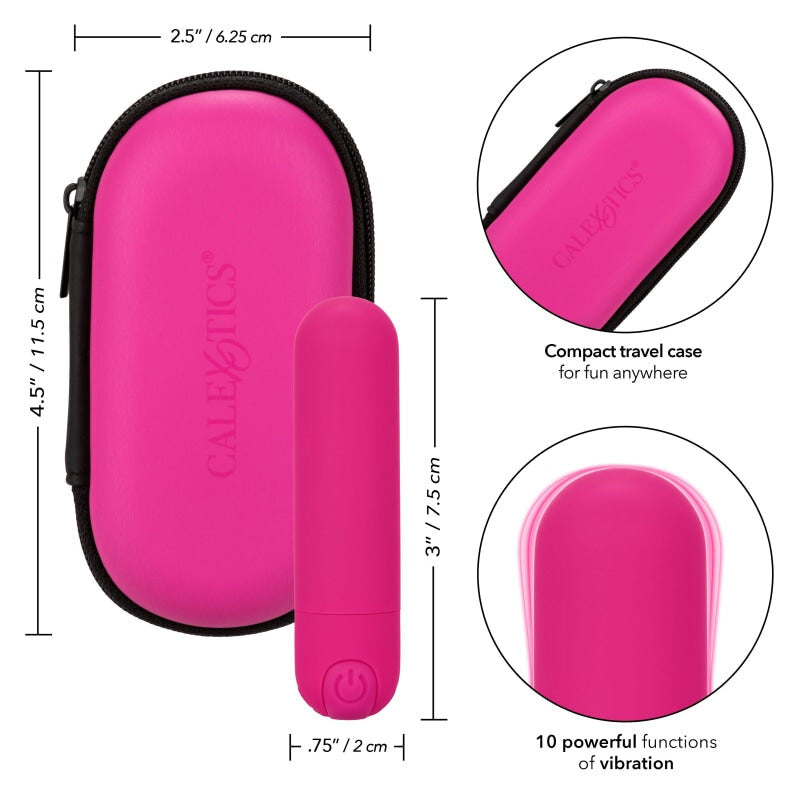 Rechargeable Hideaway Bullet - Pink - Eggs & Bullets